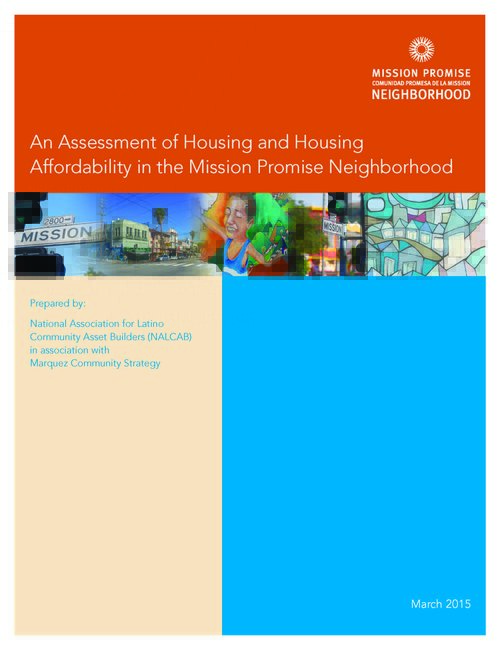 An Assessment of Housing and Housing Affordability in the Mission Promise Neighborhood