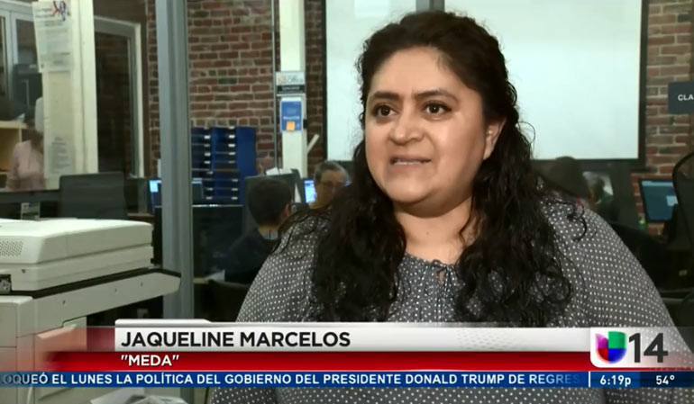 JACKIE MARCELOS SPEAKS ON OPTIONS FOR PAYING MONEY OWED TO THE IRS (UNIVISION)