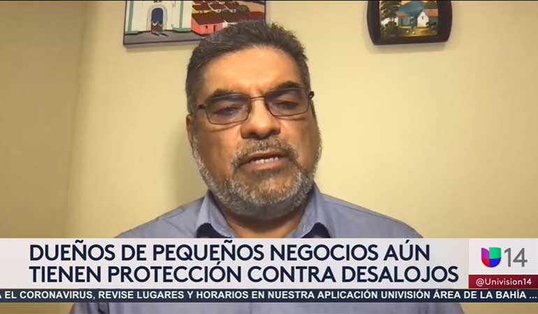 EDWIN RODRIGUEZ SPEAKS ON BUSINESS PROTECTIONS AFTER MORATORIUM HAS ENDED (UNIVISION)