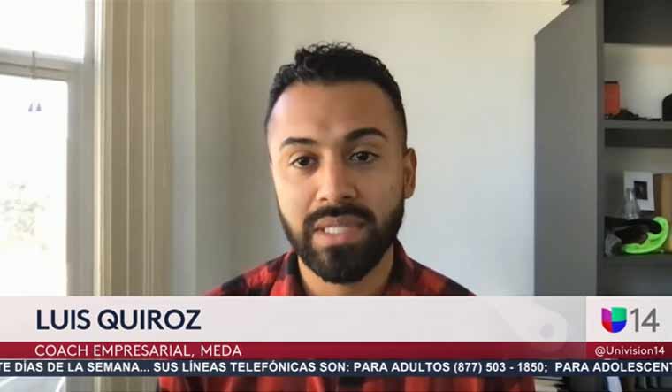 LUIS QUIROZ SPEAKS ON SMALL BUSINESS SOCIAL MEDIA TIPS FOR HOLIDAY MARKETING (UNIVISION)