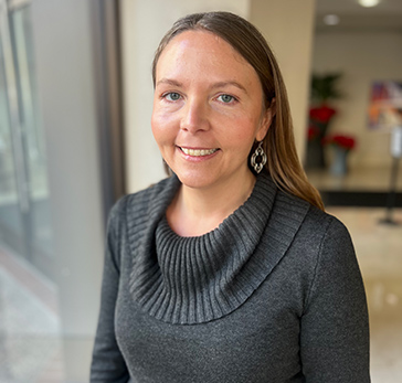 Woman holding house keys