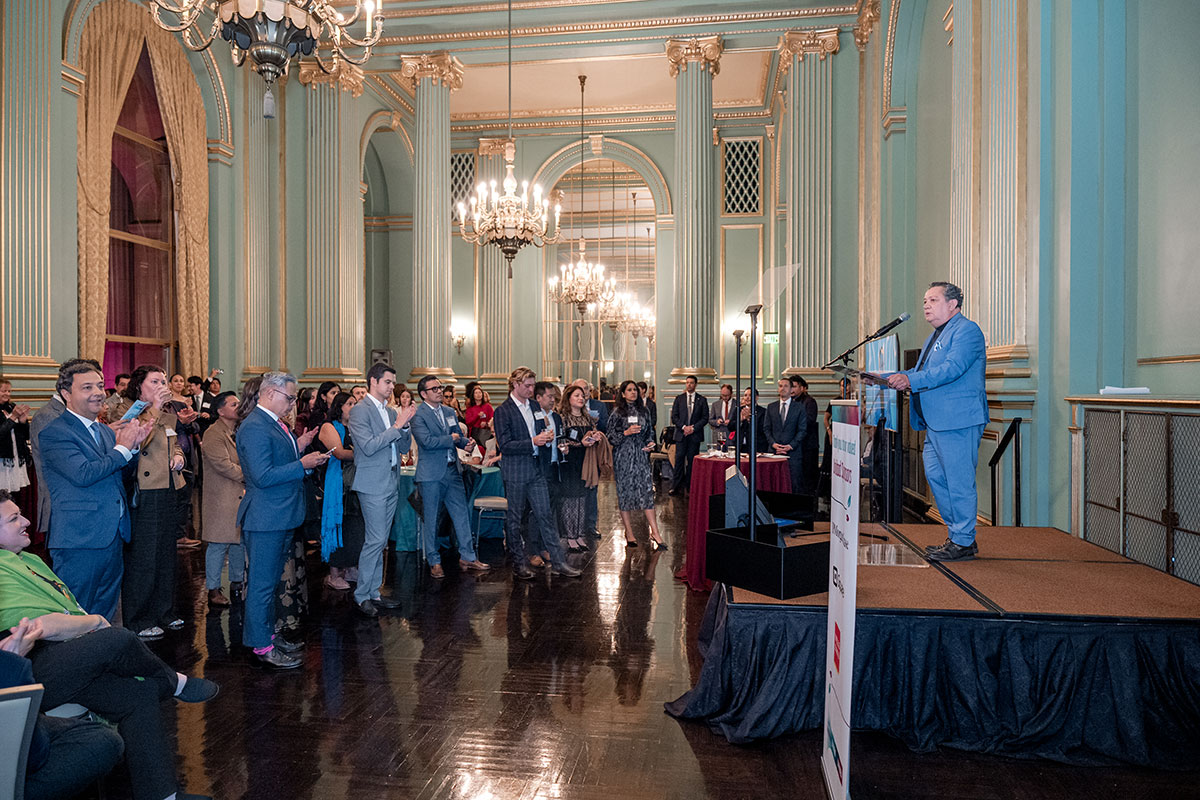 MEDA CEO Luis Granados at ¡VIVA MEDA! 52