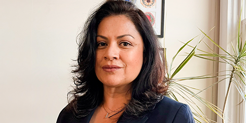 Portrait of a woman.